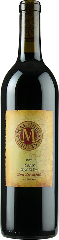 Martinez-&-Martinez-2011-César-Red-Wine